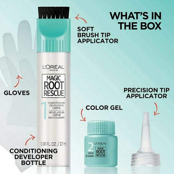 L'Oreal Paris Magic Root Rescue 10 min Hair Coloring Kit, 5 Midium Brown(2 pack) - Picture 9 of 10